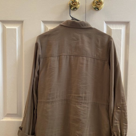 Guess army green fall jacket - Picture 7 of 7